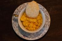 Mad på landstedet eller i nærheden