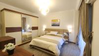 Postel nebo postele na pokoji v ubytování Madinaty apartment 1 شقة فندقية مفروشة سوبر لوكس في مدينتي