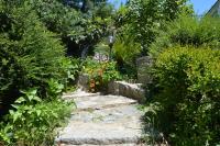 A garden outside Pietro & Graziella
