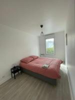 Cama o camas de una habitaci&oacute;n en LA VAGUE - Brest - Lambezellec- 7 minutes des plages et du port
