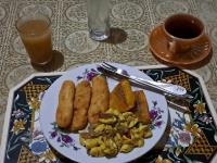 Jídlo v bed and breakfast nebo okolí