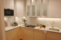 A kitchen or kitchenette at Moderno y Centrico Apartamento 1 dormitorio