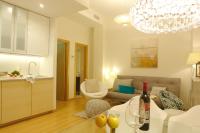 A seating area at Moderno y Centrico Apartamento 1 dormitorio