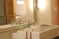 A bathroom at Moderno y Centrico Apartamento 1 dormitorio