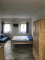 Postel nebo postele na pokoji v ubytování Apartmán Dolánek
