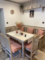 Posezení v ubytování Guest House Holiday in Melnik