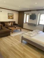 TV a/nebo společenská místnost v ubytování Guest House Holiday in Melnik