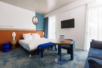Posteľ alebo postele v izbe v ubytovaní The Ruck Hotel