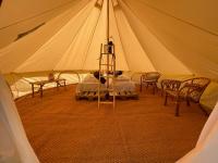 Půdorys ubytování Mellem-rummet Guesthouse & Glamping