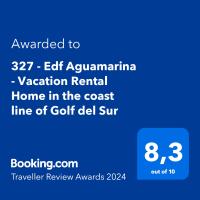 Certifikát, hodnocení, plakát nebo jiný dokument vystavený v ubytování 327 - Edf Aguamarina - Vacation Rental Home in the coast line of Golf del Sur