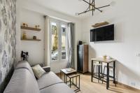 821 Suite Licorne - Superb apartment tesisinde bir oturma alan&#x131;