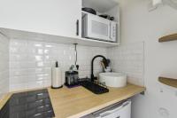 821 Suite Licorne - Superb apartment tesisinde mutfak veya mini mutfak