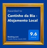 Certifikát, hodnocení, plakát nebo jiný dokument vystavený v ubytování Cantinho da Bia - Alojamento Local
