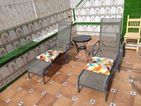 Piso Centrico 1.5km Playa con gran terraza +vistasにあるシーティングエリア