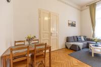 Posezení v ubytování Ráday Corner Apartment