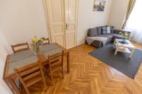 Posezení v ubytování Ráday Corner Apartment