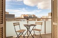 Balkón nebo terasa v ubytování Plaça Catalunya Luxurious 2bedroom with balcony