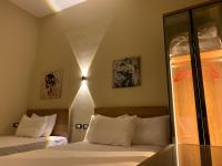 Postel nebo postele na pokoji v ubytování Heaven Hostel