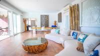 A seating area at Villa Domino Ibiza