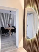 Posezení v ubytování Apartament ZARA - Widok na morze!