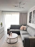 Posezení v ubytování Apartament ZARA - Widok na morze!