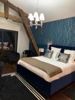 La Cabane D'Ambroiseにあるベッド