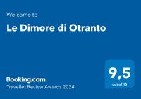 Le Dimore di Otranto tanúsítványa, márkajelzése vagy díja