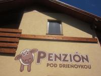 Plán poschodí v ubytovaní Penzión Drieňovkou
