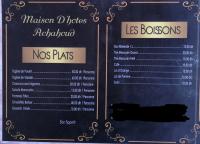 Certifikát, hodnocení, plakát nebo jiný dokument vystavený v ubytování ACHAHOUD CHEz LA BELLE FIBULLE