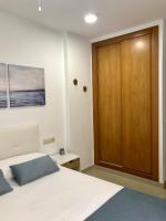 Posteľ alebo postele v izbe v ubytovaní Apartamento Isla San Andrés