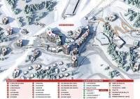 Plán poschodí v ubytovaní Résidence Les Cembros - 2 pièces 6 personnes CENTRE COMMERCIAL MAE-2034