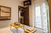 Posteľ alebo postele v izbe v ubytovaní Lef Apartment