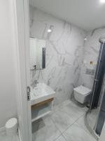 Koupelna v ubytování Dara Otel