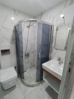 Koupelna v ubytování Dara Otel