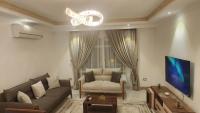 TV a/nebo společenská místnost v ubytování Madinaty apartment 1 شقة فندقية مفروشة سوبر لوكس في مدينتي