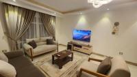 Posezení v ubytování Madinaty apartment 1 شقة فندقية مفروشة سوبر لوكس في مدينتي