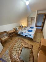 A bed or beds in a room at Privat Greta