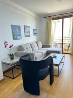 Posezení v ubytování Ithaki Phinikoudes Apartment No. 102