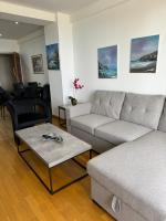 Posezení v ubytování Ithaki Phinikoudes Apartment No. 102