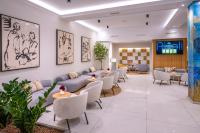 A seating area at Hotel SERHS Rivoli Rambla