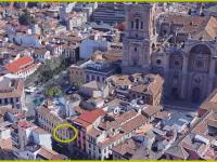 Nespecifikovaný výhled na destinaci Granada nebo výhled na město při pohledu z apartmánu