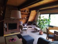 Posezení v ubytování Ferienhaus Angret Winkel
