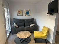 A seating area at Agi Solimar Atico