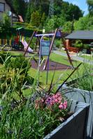 Κήπος έξω από το Hotel Zacisze