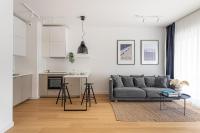 Kuchyň nebo kuchyňský kout v ubytování S35 Apartments Gdynia Orłowo