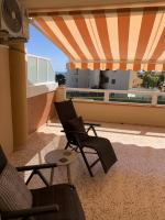 Balkón nebo terasa v ubytování PRIMERA LINEA, GRAN TERRAZA, MARAVILLOSAS VISTAS, ALTO standing