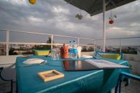 Balkón nebo terasa v ubytování Soham Haveli Udaipur