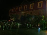 Vonkajšia záhrada v ubytovaní Hotel Rural Las Palmeras Muskiz