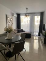 Posezení v ubytování Polarstar Delux Apartment Nr 114 am Meer