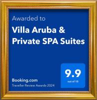 Certyfikat, podpis lub inny dokument wystawiony w obiekcie Villa Aruba & Private SPA Suites